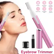 Eyebrow Trimmer Portable Eyebrow Shaper Painless Battery-Operated Eyebrow ♋