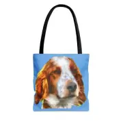 Irish Red & White Setter 'Keela' - Tote Bag