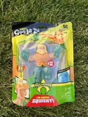 HEROES of GOO Jit ZU AQUAMAN Super Squishy Hero Pack DC Figure