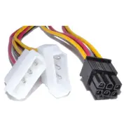 Generic 2x Molex to 6Pin PCIe Power Cable (AD-PCIE6)