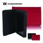 CaseCrown Synthetic Leather Horizontal Flip Stand Case (Black) for the Samsung G