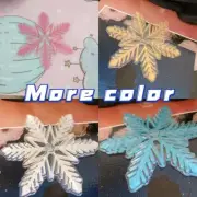 1pc DIY Snowboard Stomp Pads Snowboard Anti-slip Mat Snowflake Shape For Winter$