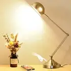 Architect Gold Dimmable Desk Lamp with USB Port, Adjustable Touch Control Vin...