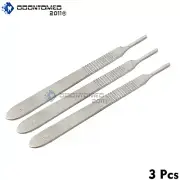 3 Scalpel Handle BP Handle for Surgical Surgery Operating Handle no.3 Stainless