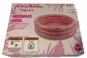 Tommy Bahama mermaid kids pink inflatable pool