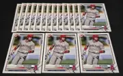 (16) JORDYN ADAMS RC 2021 Bowman #BP-30 LA ANGELS