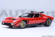 1:18 AUTOART Lamborghini Miura Svr Jota 1968 Red AA79171 Model