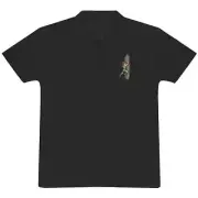 'Rock Climbing Pixel Art' Adult Polo Shirt / T-Shirt (PL044374)