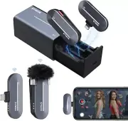 SYNCO P1S/P2S 2.4GHz Wireless Lav Microphone for Type-C/ Lightning TIK Tok Vlog