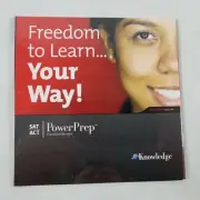 eKnowledge SAT ACT Preparation DVD PowerPrep Standard Version Student Learning