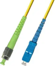 75M (246ft) OS2 FC/APC to SC/UPC Fiber Optic Cable Simplex Singlemode 9/125