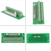 Male Header Terminal Block Connector, Screw Terminal Block, DIN Rail Mount, PCB Carrier, for PLC, Servo