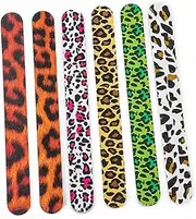 OSOLADY 30pcs Sponge Printed Nail File Set Manicure Nail Buffer Tools Durable Sanding Blocks for Fingernails Toenails Lightweight Gentle Skin Random Colors Random Color