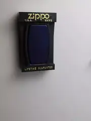 ZIPPO LIGHTER CO MONEY CLIP POCKET KNIFE FILE NAVY BLUE MULTI TOOL NEW OLD STOCK