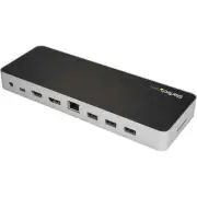 StarTech Dual Monitor USB C Dock - Dual 4K Laptop Docking Station - DP / HDMI -