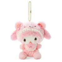在飛比找momo購物網優惠-【SANRIO 三麗鷗】拿鐵小熊系列 熊寶寶造型玩偶吊飾 美
