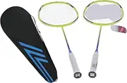 SG8042 Badminton Racquets Set 2 Player Carbon Fiber Lightweight Rackets with Bag for Adults Indoor Outdoor Sports Professional Equipment