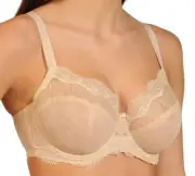 Panache Women's Elsa Balconette Sheer Mesh Underwire Bra 6691