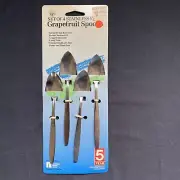 Vintage “It’s A Doozy In The Kitchen” Stainless Steel Grapefruit Spoons Set Of 4