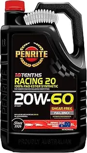 PENRITE 10-tenths Racing Engine Oil 5L 20w60 RACING20W60005