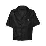 [Prada] Prada Re-Nylon Short-sleeved Shirt L BLACK