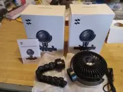 portable usb fan stroller Flexiable Tripod Stand New 2 Fans smartdevil