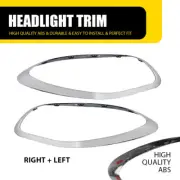 Headlight Trim Ring Bezel Chrome Set of 2 For MINI R60 Cooper Countryman 11-2016 (for: Mini)