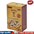 120pcs/box Cigarette Filters Natural Smoking Filter Tips for Men (Light Brown) #