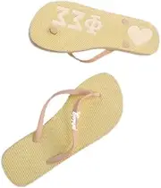 [Sorority Shop] Phi Sigma Sigma Flip Flops for Women