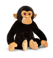 Keeleco 45cm Wild Chimp Stuffed Animal Kids/Children Soft Plush Toy 3y+ Brown