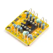 Dual OP Amp Preamp DC Amplification Board PCB for NE5532 OPA2134 OPA2604 AD826!