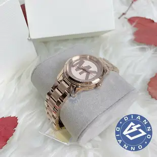 帝安諾-實體店面 Michael Kors MK 經典 大LOGO 玫瑰金 女錶 時尚 腕錶 手錶 MK3334【APP下單享4%點數】