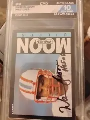 #ed 1/1 Hot Pack Football Autograph Patch PSA BGS 10 9.5 Auto Rookie