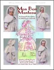 "Mon Bon Manteau" Fashion Pattern for 11" Leeann Dolls