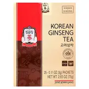 JungKwanJang, Korean Ginseng Tea, 25 Packets, 0.11 oz (3 g) Each
