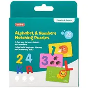 Kadink Alphabet & Numbers Matching Puzzles
