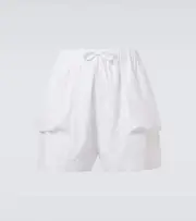 [Simone Rocha] Simone Rocha Cotton cargo shorts UK 30 white
