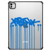 iPad Pro 11-inch (M4) iPad Impact Case Krink Blue Tag iPad Case