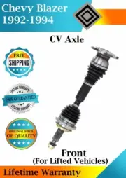 New OE Front CV Axle For 1992-1994 Chevy Blazer 5.7L 6.5L W/Lift Lifetime Warra. (for: Chevrolet)