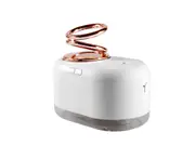 300ml Suspended Double Ring Humidifier Desktop Aromatherapy Nano Humidifier with Colorful Lights-White