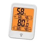 Digital Hygrometer Temperature Meter Indoor Thermometer Humidity Meter Clear