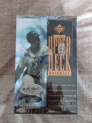 1994 Upper Deck Series 1 Baseball Card Hobby Box MANTLE, GRIFFEY JR , JORDAN RC