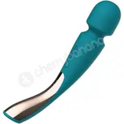 Lelo Smart Wand 2 Ocean Blue Medium 10 Speed Vibrating Wand