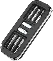 Tyre Repair Tool, Chain Tool, Adjustment Tools for Bicycles, 10 Hand Tools, Allen Wrench, Bit Set for Mountain, Road and Parking Bicycles