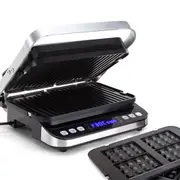 Eurochef Euc Cg7 Smart Multi Contact Grill Sandwich Panini Press Maker Fast Cafe Style Grills & Sandwich Makers