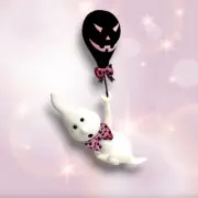 PRE-ORDER 29" White Hanging Ghost Halloween Decor *SHIPS 7/2025* NEW 2025