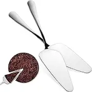 GLEAVI Serving Spatula Stainless Steel Cake Server Set Wedding Cake Cutting Tool for Wedding Parties