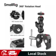 SmallRig Multi-Functional Ballhead Clamp Double Ball Adapter w/Bottom Clamp-2164