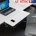 Desk Extender Tray Foldable Keyboard Drawer Tray Table Mount Armrest Shelf White