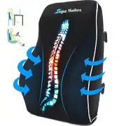 Lumbar Support Pillow for Office Chair and Car Seat Back Support Memory Foam
